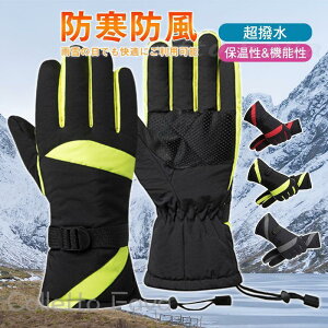 バイクグロ スノーグローブ 手袋 スキーグローブ スノーボード レディース 5本指 スキーウェア 雪遊び 防寒 メンズ 防風 超撥水