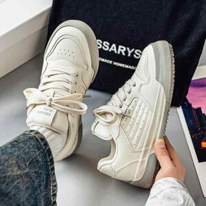 スニーカー メンズ きれいめ おしゃれ 韓国系 厚底 シューズ 運動靴 男性用 黄色 紺色 ベージュ ダークブルー イエロー ニュアン