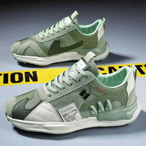 スニーカー メンズ かっこいい 個性的 グラデーション きれいめ 運動靴 メンズ 男性用 靴 くつ ダッドスニーカー 厚底 韓国系 グ