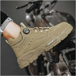 バイクシューズ メンズ ライディングブーツ 厚底 オートバイブーツ レーシングブーツ ダイヤル式 バイク用ライディングシューズ