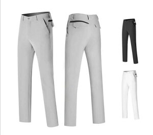パンツ ゴルフウェア パンツ ゴルフ用品 細身 ストレッチ メンズ ロン スポーツゴルフウェア 美脚 ゴルフパンツ 秋 春 チノパン