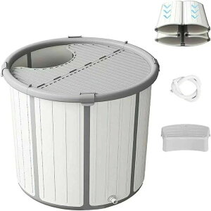 サウナ 折り畳み式 折りたたみ浴槽 浴槽 家庭用 水風呂 蓋 浸漬式 露天風呂 折り畳み ポータブル浴槽 コンパクト浴槽 ベビーバス