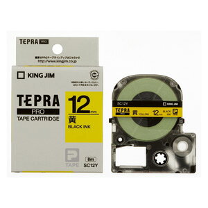 �e�v��PRO�e�[�v SC12Y�J���[���x�� �� ��12mm 8m×2�� �e�v���J�[�g���b�W �L���O�W�� ��������