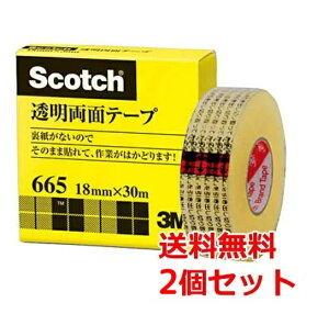 XRb`(R)ʃe[v Ȃ 2 18mm×30m Scotch  X[G