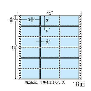 �i�i���x�� M13AB �i�i�t�H�[���J���[18��3×6 �u���[ 500�V�[�g