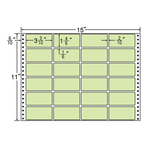 �i�i���x�� MT15TG �i�i�t�H�[���J���[24��4×6 �O���[�� 500�V�[�g