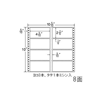 ナナラベル R10C ナナフォームR 8面2×4 再剥離 500シート