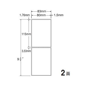 �i�i���x�� TMR3CE PD���x��C�^�C�v �c 2��1×2 2000�V�[�g