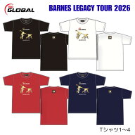 【900GLOBAL】 BARNES LEGACY TOUR 2026 ボウリングウェア Tシャツ ユニフォーム ABS