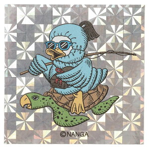 �y�����z�i���K NANGA �z���O���t�B�b�N�K�[�V�[�X�N�G�A�X�e�b�J�[ HOLOGRAPHIC GAAACY SQUARE STICKER