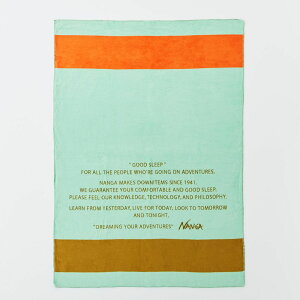 yziK NANGA ѕz 140cm×200cm SObhX[v{[_[RbguPbg VO uPbg GOOD SLEEP BORDER COTTON BLANKET