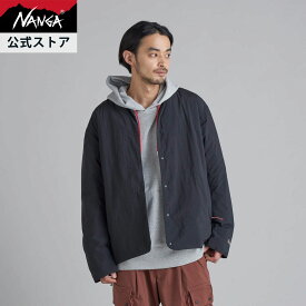 【公式】ナンガ(NANGA) NO COLLAR SOFT DOWN CARDIGAN /ノーカラーソフトダウンカーディガン (ユニセックス) 春ダウン アウター ブルゾン カーディガン