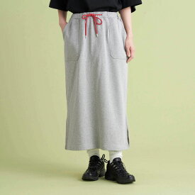 【公式】ナンガ(NANGA) レディース スウェットスカート 無地 ECO HYBRID SWEAT SKIRT / エコハイブリッド スウェットスカート アウトドア キャンプ