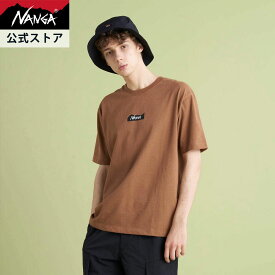 【公式】ナンガ (NANGA) Tシャツ 半袖 無地 ロゴ 速乾 吸汗 メンズ レディース ECO HYBRID MT LOGO TEE / エコハイブリッド MTロゴティー アウトドア キャンプ