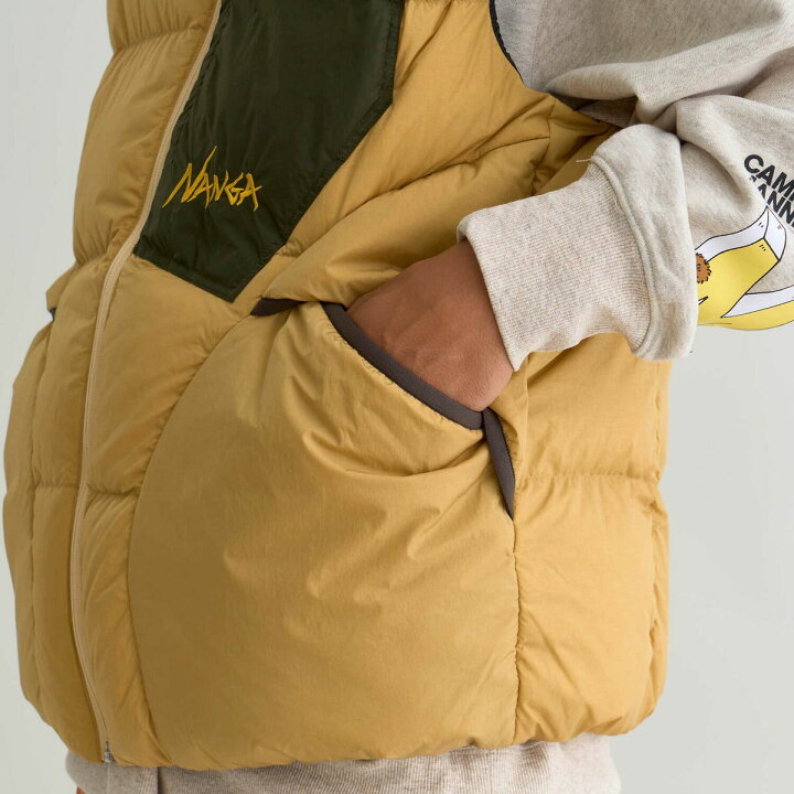 楽天市場】【公式】ナンガ(NANGA) MAZENO RIDGE VEST(MEN) / マゼ 