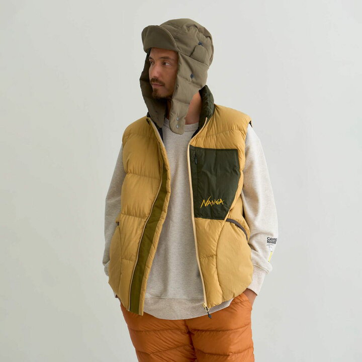 楽天市場】【公式】ナンガ(NANGA) MAZENO RIDGE VEST(MEN) / マゼ 