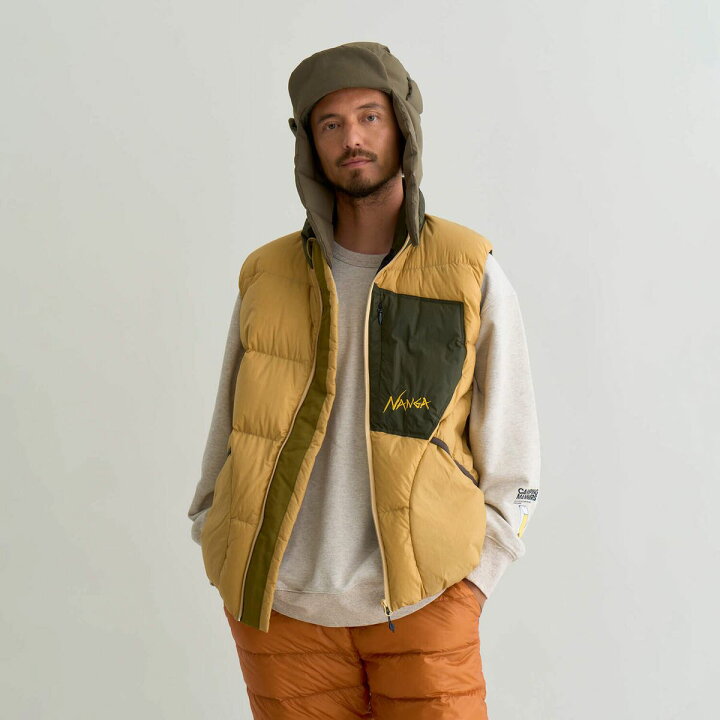 楽天市場】【公式】ナンガ(NANGA) MAZENO RIDGE VEST(MEN) / マゼ 