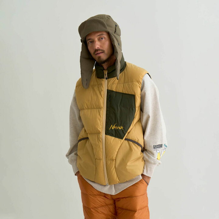 楽天市場】【公式】ナンガ(NANGA) MAZENO RIDGE VEST(MEN) / マゼ 