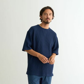 【公式】ナンガ 半袖 TEE Tシャツ 無地 ワッフルTシャツ メンズ レディース ECO HYBRID WAFFLE LOOSE FIT TEE/エコハイブリッド ワッフル ルーズフィットティー