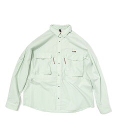 【公式】ナンガ NANGA シャツ 長袖 羽織 トップス マウンテンフィールドシャツ MOUNTAIN FIELD SHIRT (MEN)