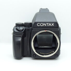 【中古】 (コンタックス) CONTAX 645(AEファインダー)+フィルムホルダーMFB-1【中古カメラ 中判カメラ】 ランク：B