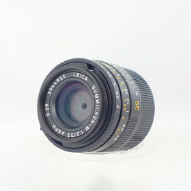 【中古】 (ライカ) Leica ズミクロン M35/2 ASPH. ブラック【中古レンズ レンジファインダー用レンズ】 ランク：B