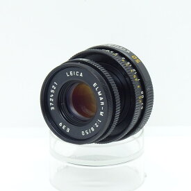 【中古】 (ライカ) Leica エルマーM 50/2.8 沈胴 ブラックNEW【中古レンズ レンジファインダー用レンズ】 ランク：B