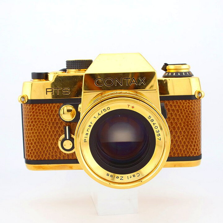 楽天市場】【中古】 (コンタックス) CONTAX RTSｺﾞｰﾙﾄﾞ＋ﾌﾟﾗﾅｰ50/1.4  