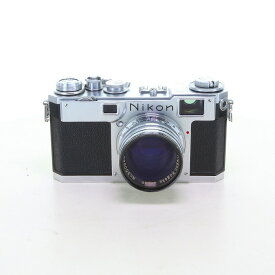 【中古】 (ニコン) Nikon S2 (前期)クローム 50/1.4付【中古カメラ レンジファインダー】 ランク：B
