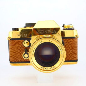 【中古】 (コンタックス) CONTAX RTSゴールド＋プラナー50/1.4【中古カメラ フィルム一眼】 ランク：B