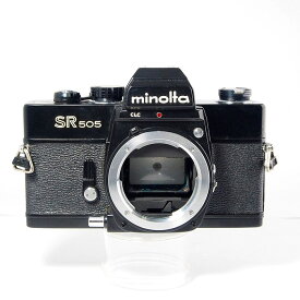 【中古】 (ミノルタ) MINOLTA SR505 ブラック【中古カメラ フィルム一眼】 ランク：B