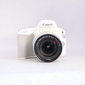 【中古】 (キヤノン) Canon EOS KISS X9/EF-S18-55 IS STM レンズキツト WH【中古カメラ デジタル一眼】 ランク：AB