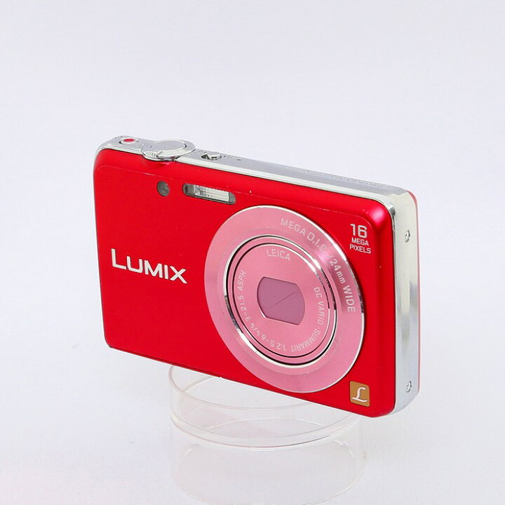 楽天市場】【中古】 (パナソニック) Panasonic LUMIX DMC-FH8 レッド 