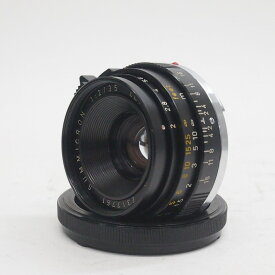 【中古】 (ライカ) Leica ズミクロン M 35/2 (6枚玉) ツノ付 カナダ【中古レンズ レンジファインダー用レンズ】 ランク：B