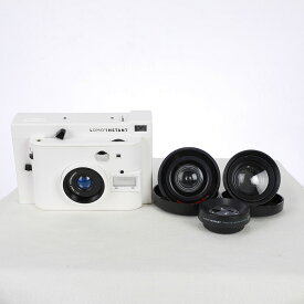 【中古】 (ロモ) LOMO LI800W INSTANT & LENSES WHITE【中古カメラ フィルムカメラ】 ランク：B