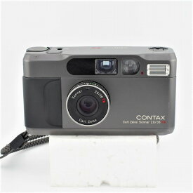 【中古】 (コンタックス) CONTAX T2 チタンブラック【中古カメラ フィルムカメラ】 ランク：B