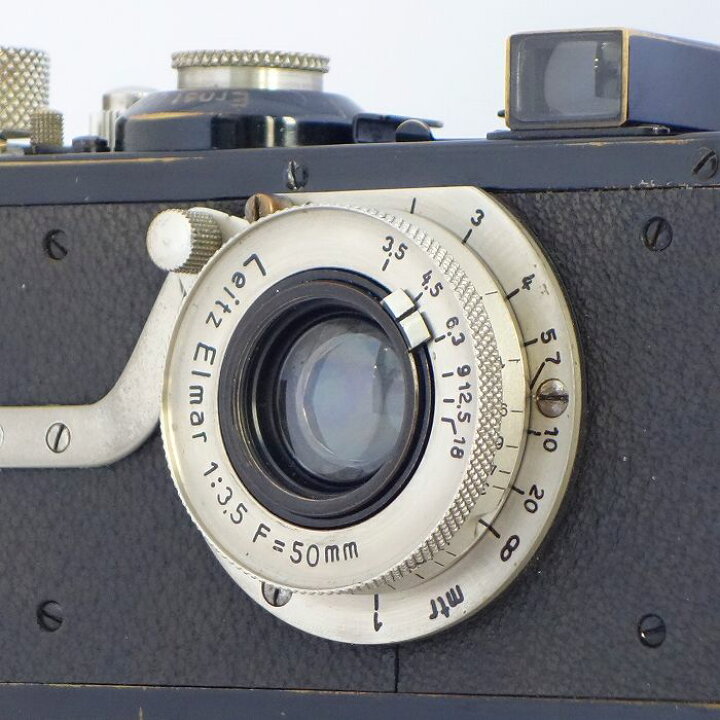 楽天市場】【中古】 (ライカ) Leica A型 ﾌﾞﾗｯｸ (新ｴﾙﾏｰ50mm F3.5付  