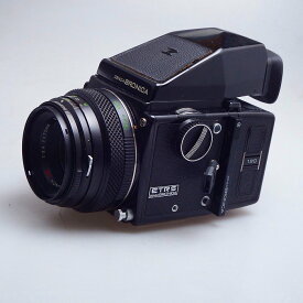 【中古】 (ブロニカ) BRONICA ETR アイレベル MC75/F2.8付【中古カメラ 中判カメラ】 ランク：B+