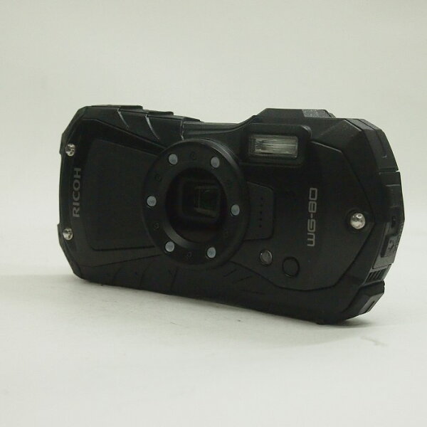 【中古】 (リコー) RICOH WG-80 ﾌﾞﾗﾂｸ【中古カメラ コンパクトデジカメ】  ランク：B