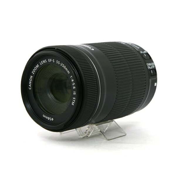 【中古】 (キヤノン) Canon EF-S55-250/F4-5.6 IS STM【中古レンズ ＡＦレンズ】  ランク：B