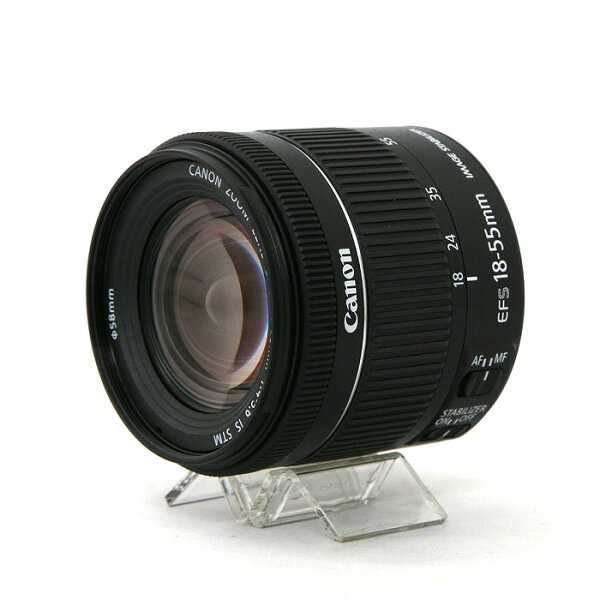 【中古】 (キヤノン) Canon EF-S18-55/F4-5.6 IS STM【中古レンズ ＡＦレンズ】  ランク：AB