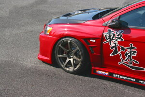 `[WXs[h CHARGESPEED LANCER EVOLUTION X CZ4A D-1 X^C xg tF_[ Б20mmChi_Ngtj FRP