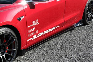 �`���[�W�X�s�[�h TESLA Model 3 �e�X�� ���f��3 �T�C�h�A���_�[�X�|�C���[ FRP��