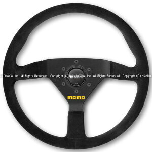 【割引クーポン配布中】MOMO/モモ MOD.78(モデル78) ブラックスエード/ブラックスポーク 35Φ 商品番号:M-45