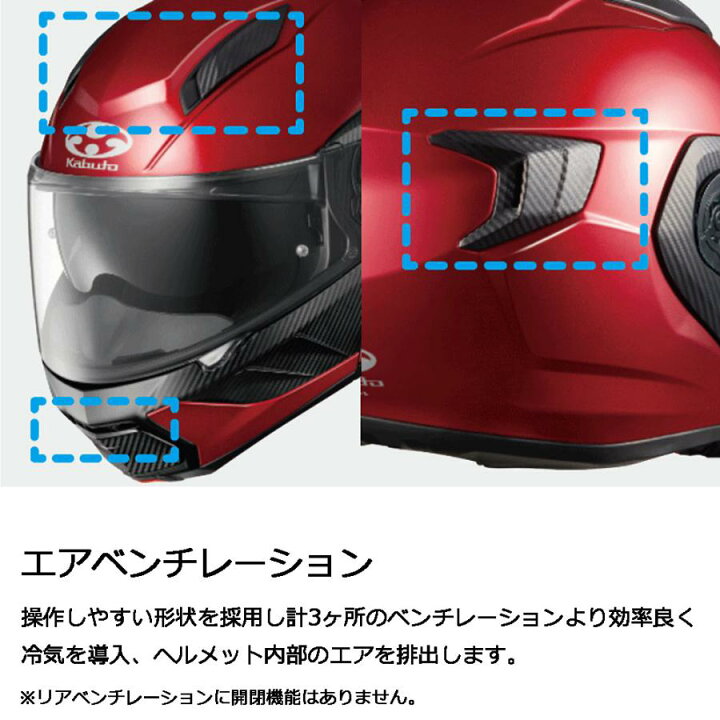 楽天市場】システムヘルメット OGK KABUTO RYUKI VESTER （べスター 