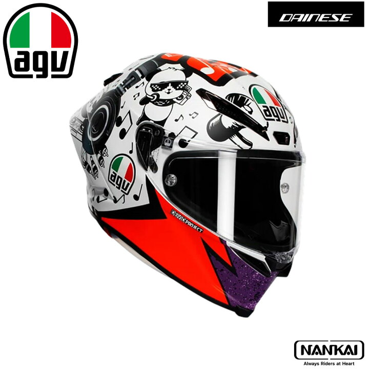 楽天市場】AGV(エージーブイ)PISTA GP RR JIST Asian Fit 016-GUEVARA 