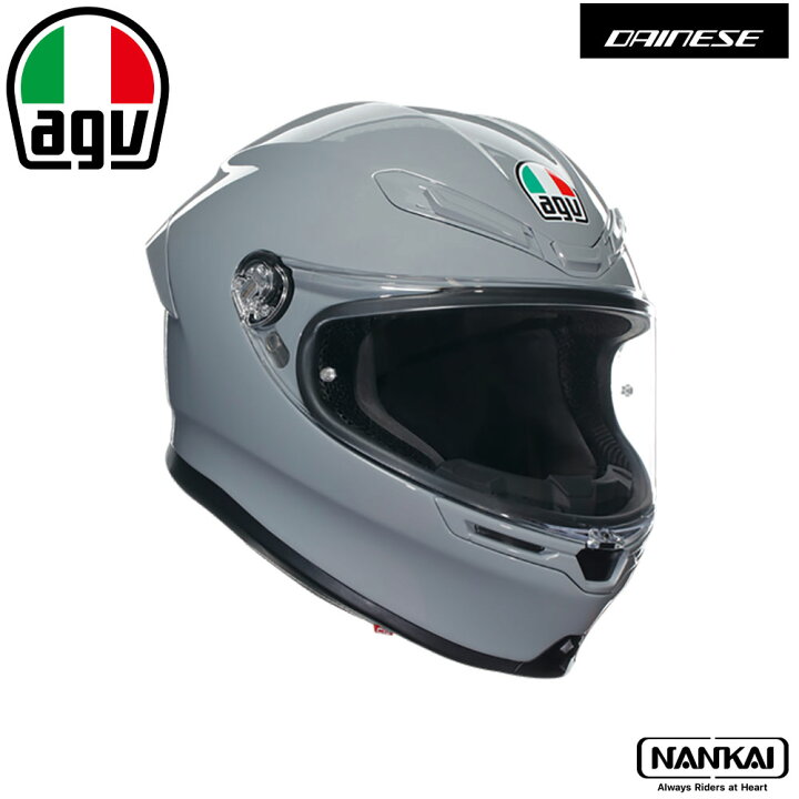 楽天市場】AGV(エージーヴイ)K6 S JIST Asian Fit - NARDO GREY 