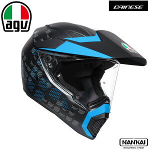 y12/10聚Iōő100%PobN(vGg[/24Ԍ)z AGV(G[W[C)AX9 AGV JIST MULTI MPLK - ANTARTICA MATT BLACK/CYAN