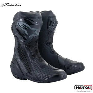 Alpinestars �A���p�C���X�^�[�Y�@SUPERTECH-R BOOT �X�[�p�[�e�b�N�A�[���u�[�c�@BLACK BLACK�@�i�ԁF2220021