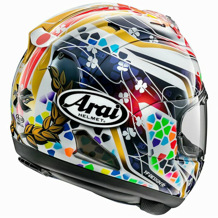 楽天市場】Arai rx7x アライ フルフェイス ヘルメット RX-7X NAKAGAMI 